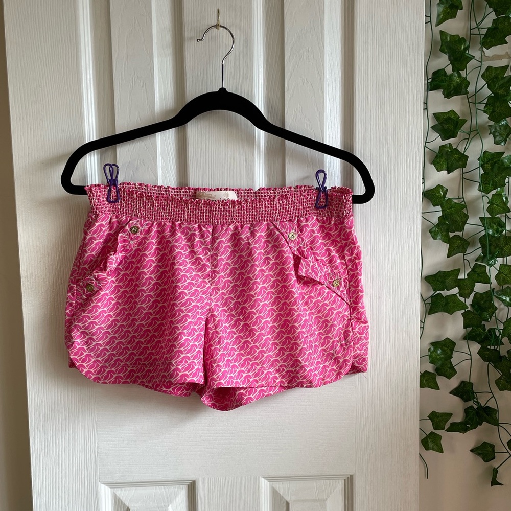 Rewind Pink Printed Summer Short Shorts Size 9